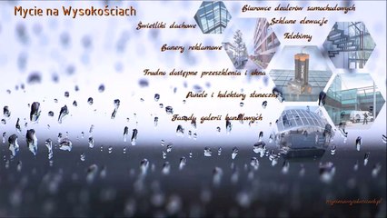 Mycie na wysokościach - zakres usług