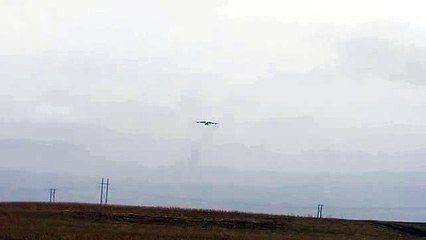 Largest Flying Aircraft Antonov An225 Crosswind Landing low res