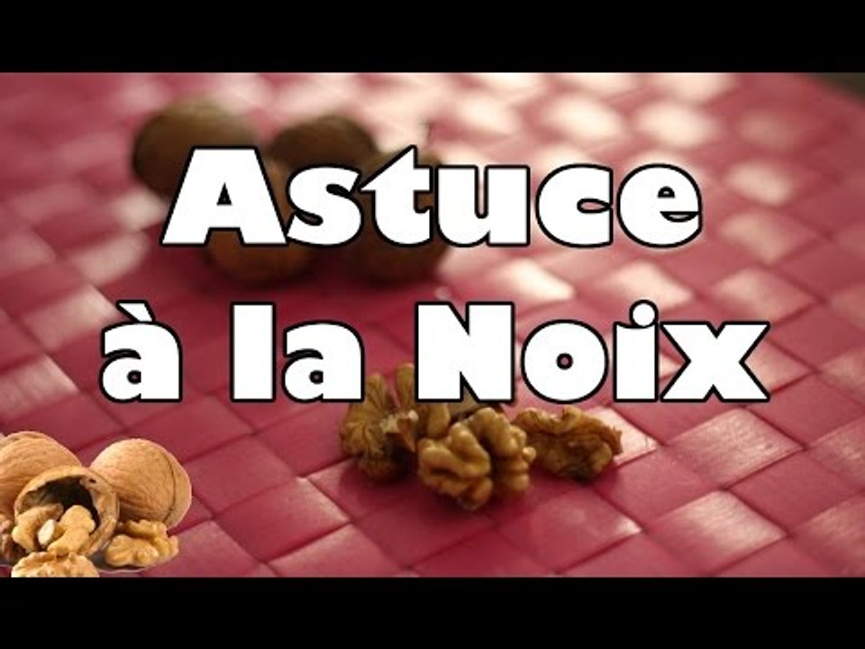 Comment ouvrir des noix sans casse noix ?
