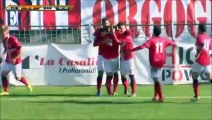Cuneo vs Mantova 1-0 Gabriele Cavalli Goal Lega Pro Girone A 10_10_2015