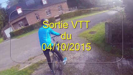 Sortie VTT du 04/10/2015