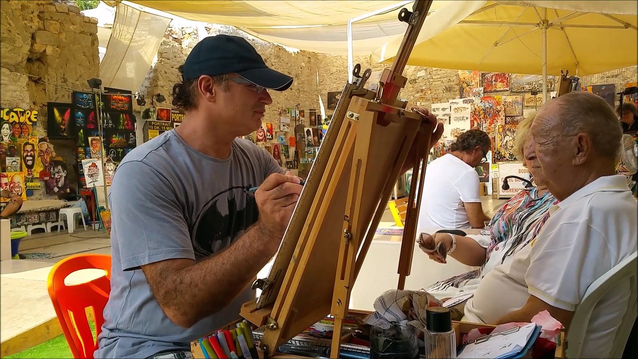 Caricature - Part 2 - Ugur & Rita (2015) - Bodrum, Turkey - Trailer (Documentary)
