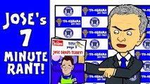 Jose Mourinhos 7 minute rant! (Post-match interview Chelsea 1-3 Southampton 2015 funny ca