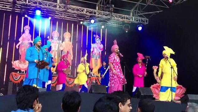 Punjabi Folk Dance Academy Auckland Performance Malwai Giddha At Auckland on Diwali Festival 2012