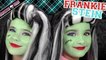 Frankie Stein Monster High Costume Makeup Tutorial for Halloween | Kittiesmama & Bratayley