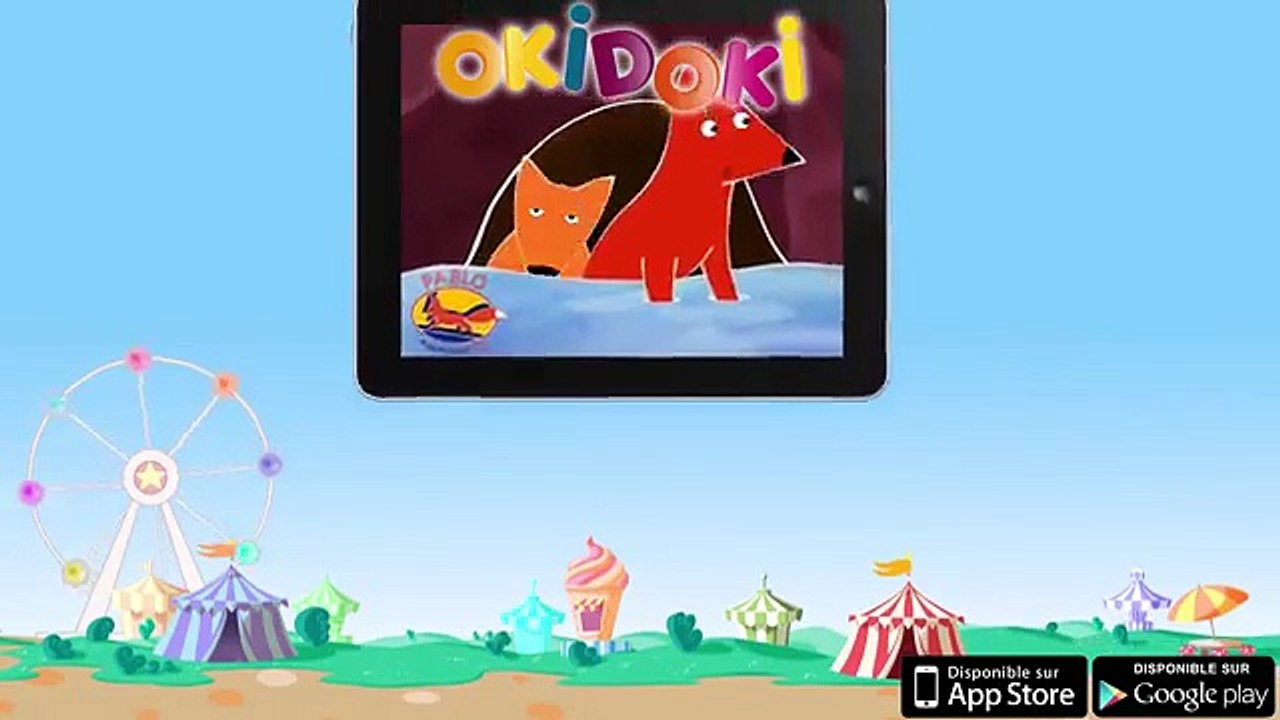 Okidoki TV  - le meilleur des dessins animés et jeux éducatifs pour les 2 - 6 ans.
