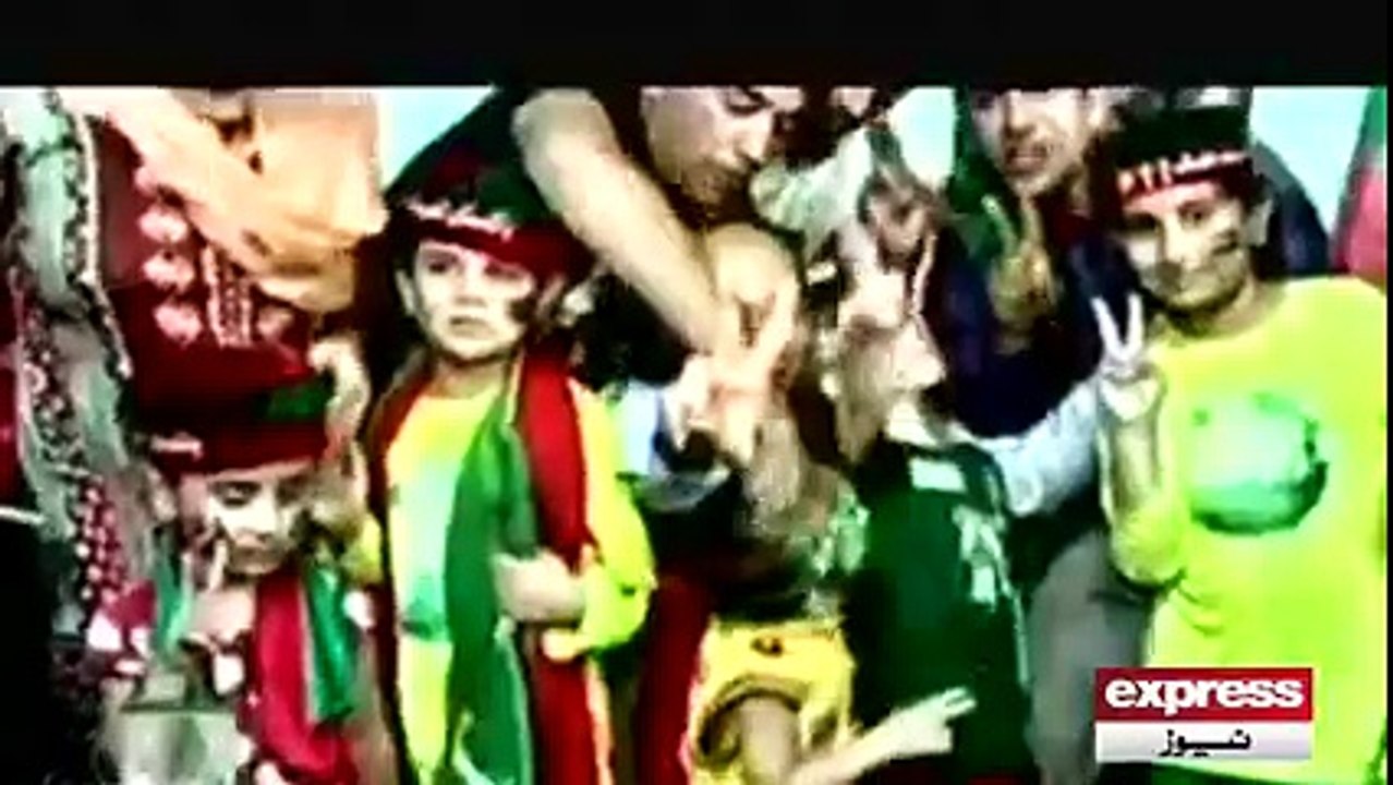 Imran Khan's duplicate in NA 122 PTI Lahore Jalsa