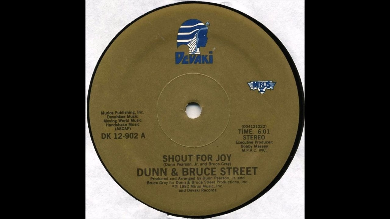 MC Official Business feat Dunn  Bruce Street - Shout For Joy (1982)