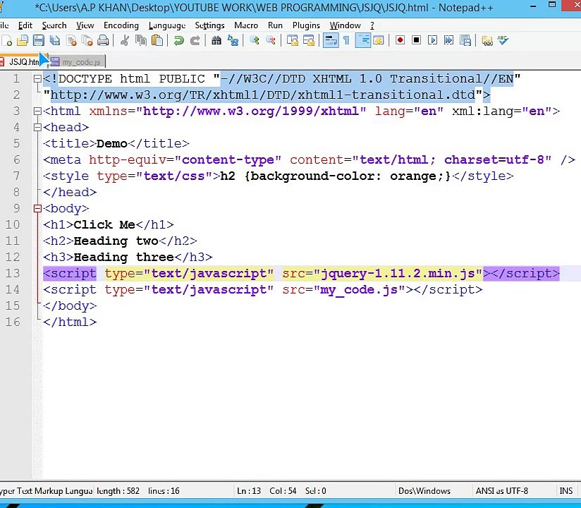 JAVASCRIPT AND JQUERY INTRODUCTION (IN HINDI)-8 EFFECTS