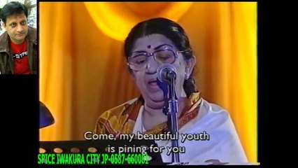 Lata Mangeshkar - Aa Jaane Jaan (Live Performance)_1-HINDI -HD