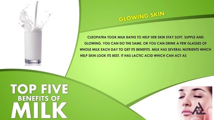 Top 5 Benefits Of Milk - Health Tips