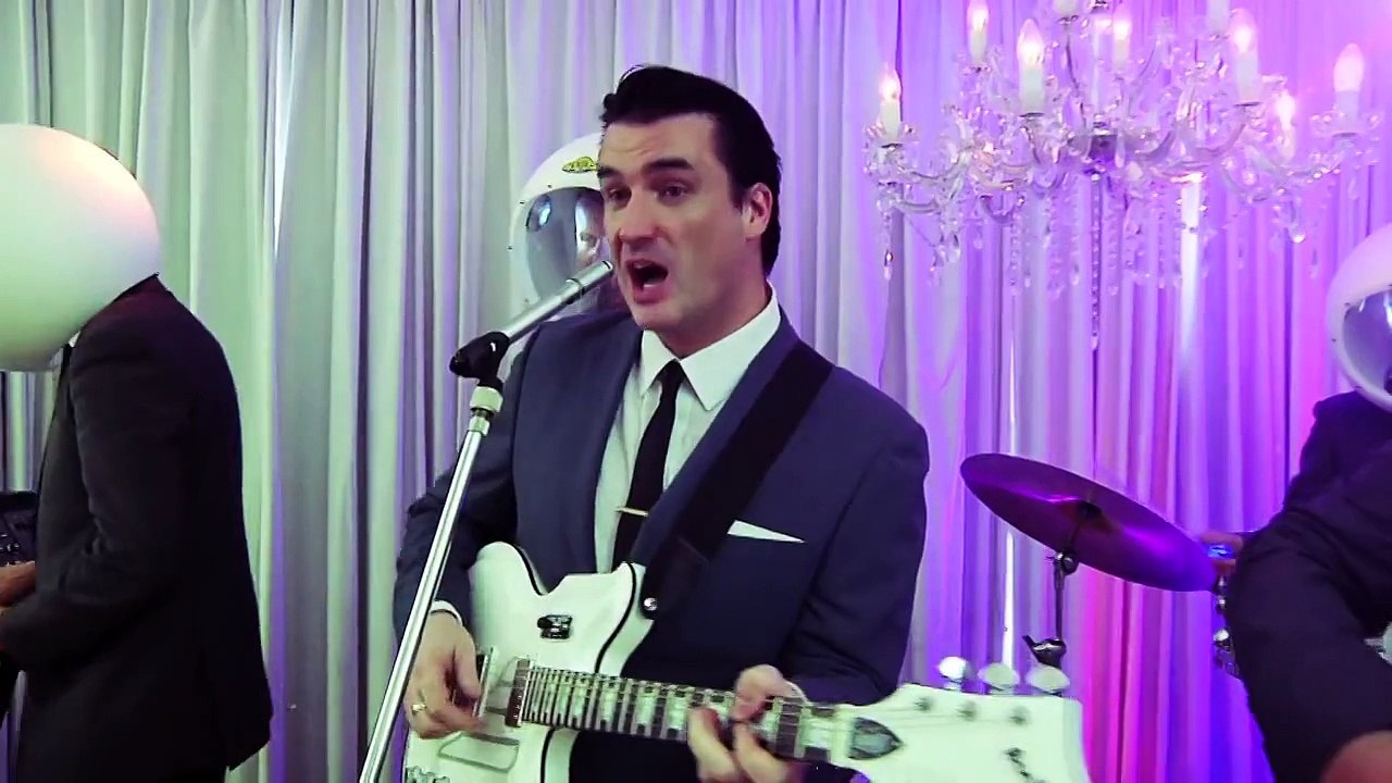 Dominic Halpin & the Honey B's - Fireball XL5 - MUSIC VIDEO WITH XL5 Cartoons (GW)