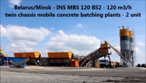 ins machinery BELARUS concrete batching plants Centrales a beton beton santralleri beton santrali