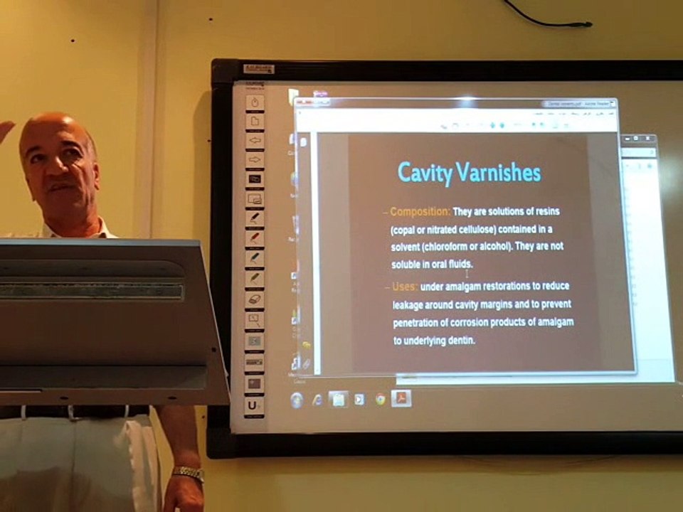 lecture 5 - cavity sealers & liners & bases
