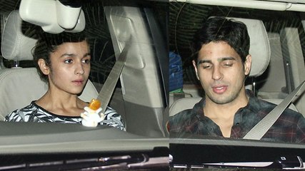 Alia Bhatt SURPRISES Sidharth Malhotra Late Night