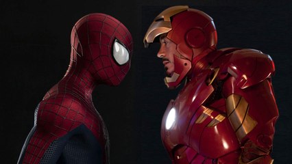 Iron man vs Spider man Real Fight