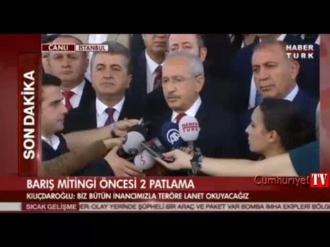 Kılıçdaroğlu'ndan patlama sonrası ilk açıklama