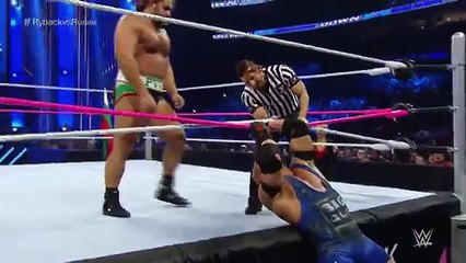 Ryback Vs Rusev SmackDown Oct 8, 2015