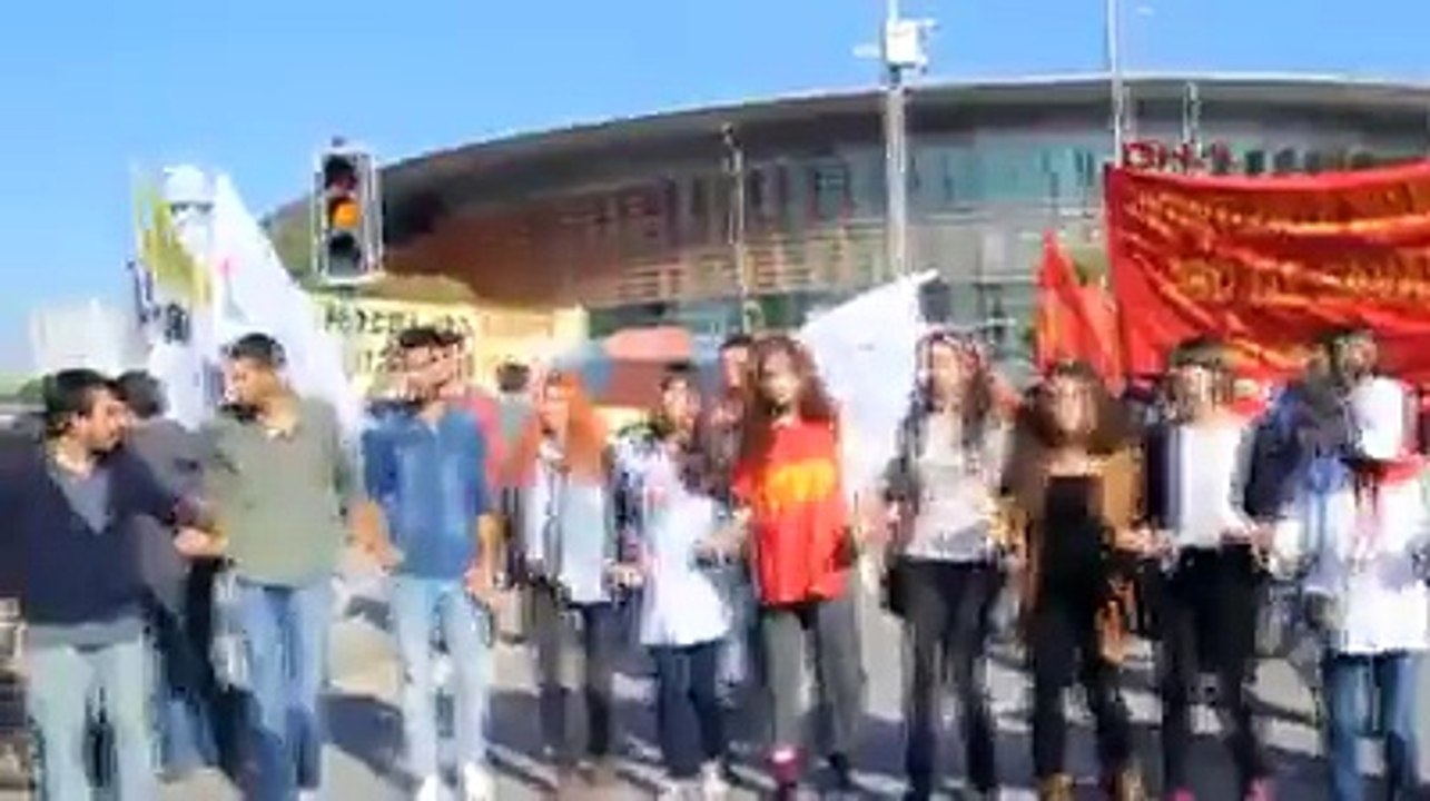 Ankara'da ki patlama anı