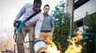 Pump Up the Bass to Douse a Blaze: Mason Students Invention Fights Fires