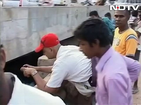 NDTV camera catches Bengaluru lake bursting into flames