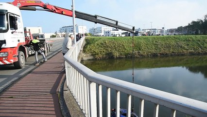 Dunkerque: sortie de route pont Lefol.