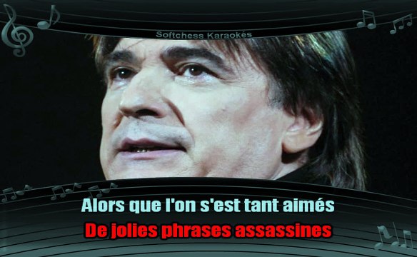 Karaoké Serge Lama - Alors que l'on s'est tant aimés