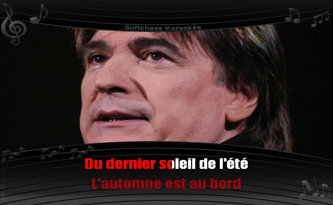 Karaoké Serge Lama - Le dernier baiser