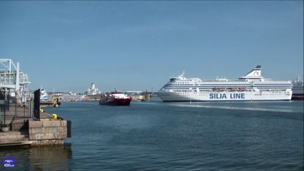 Tallink Silja - Silja Symphony  Arrivée à Helsinki