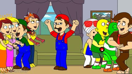 Carrie Goes To Mario's SM30AP And Get's Grounded