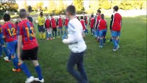 Match FOOTHISLECOLE JAVEA U13 : L'entrée des joueurs sur le terrain