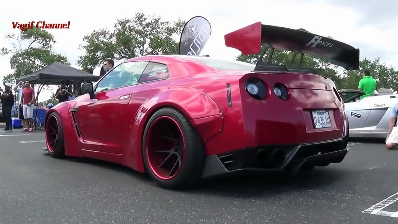 Liberty Walk Nissan GTR Crazy Tuning