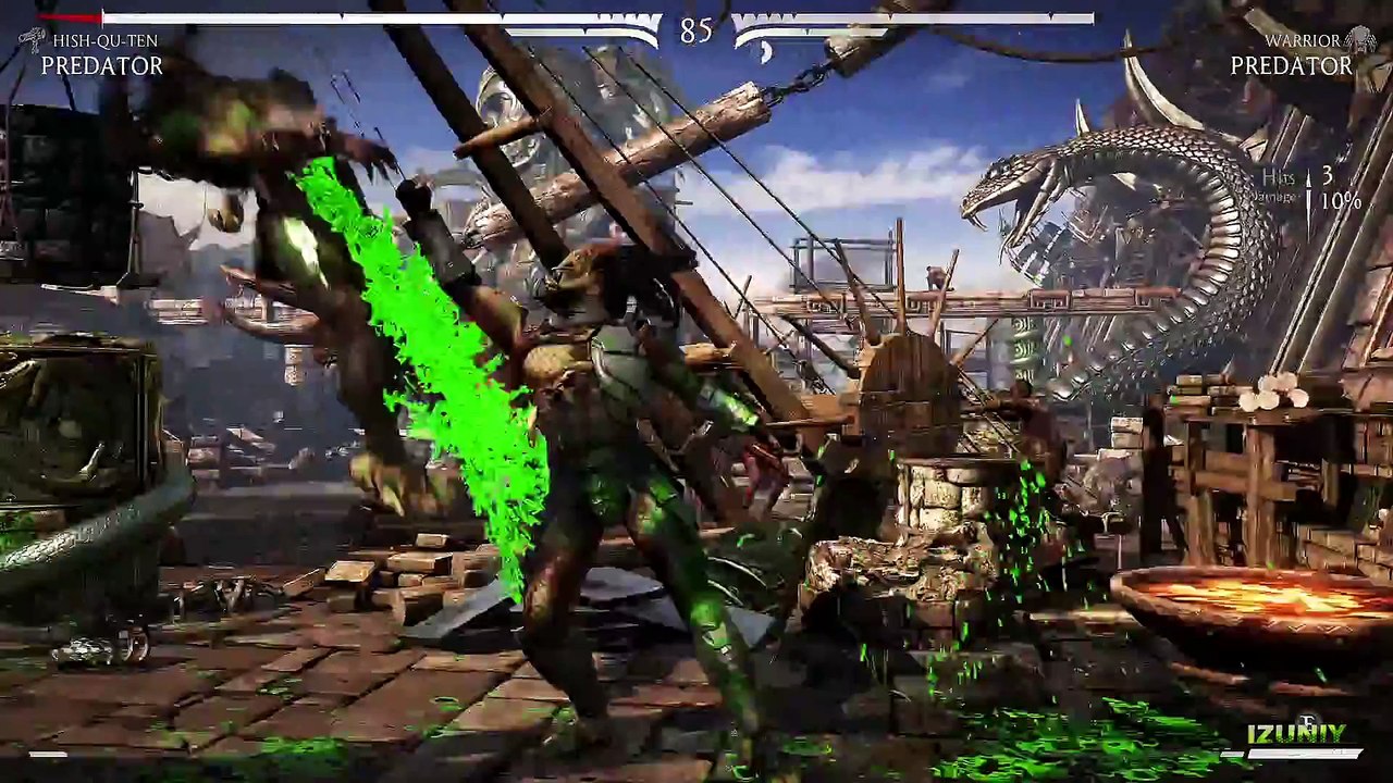 Mortal Kombat X PREDATOR All Fatalities Brutalities Ending Fatality Gameplay - Dailymotion (1080p)
