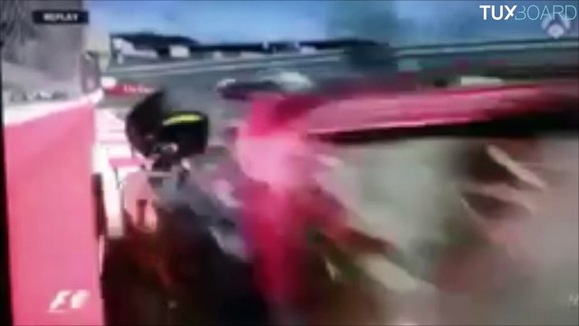 Crash Carlos Sainz GP Sotchi