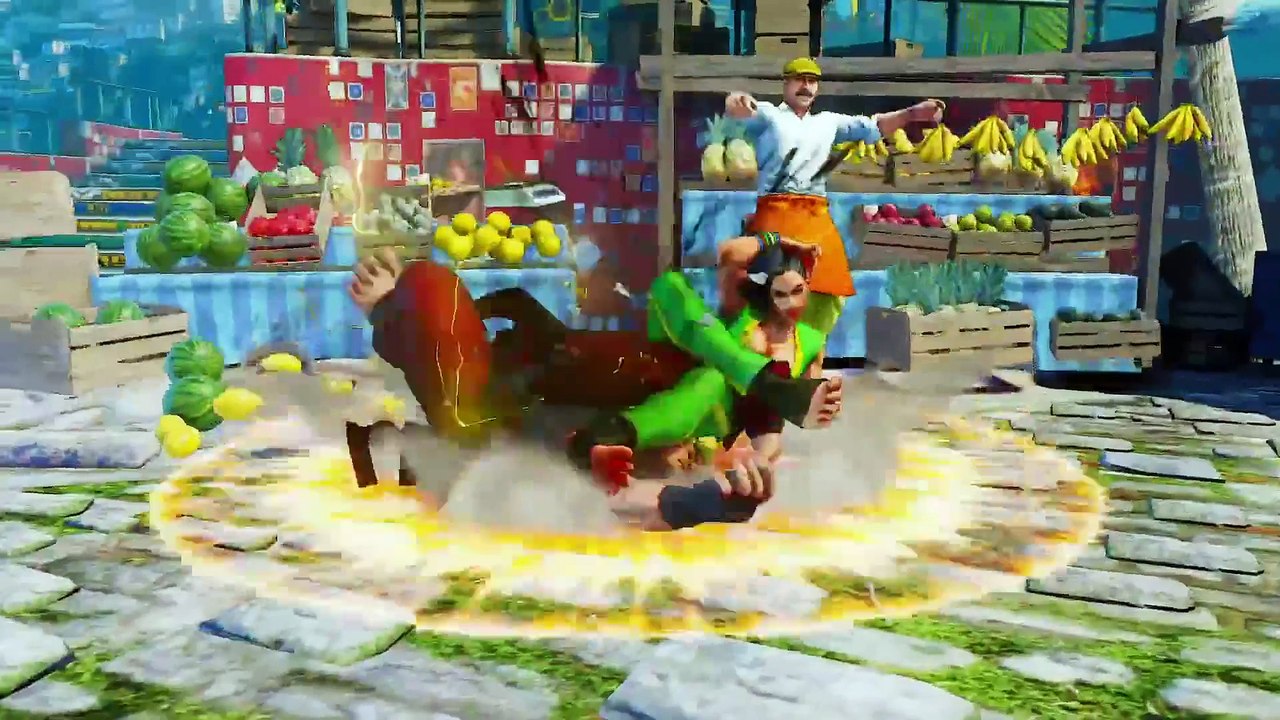 STREET FIGHTER V Laura Gameplay