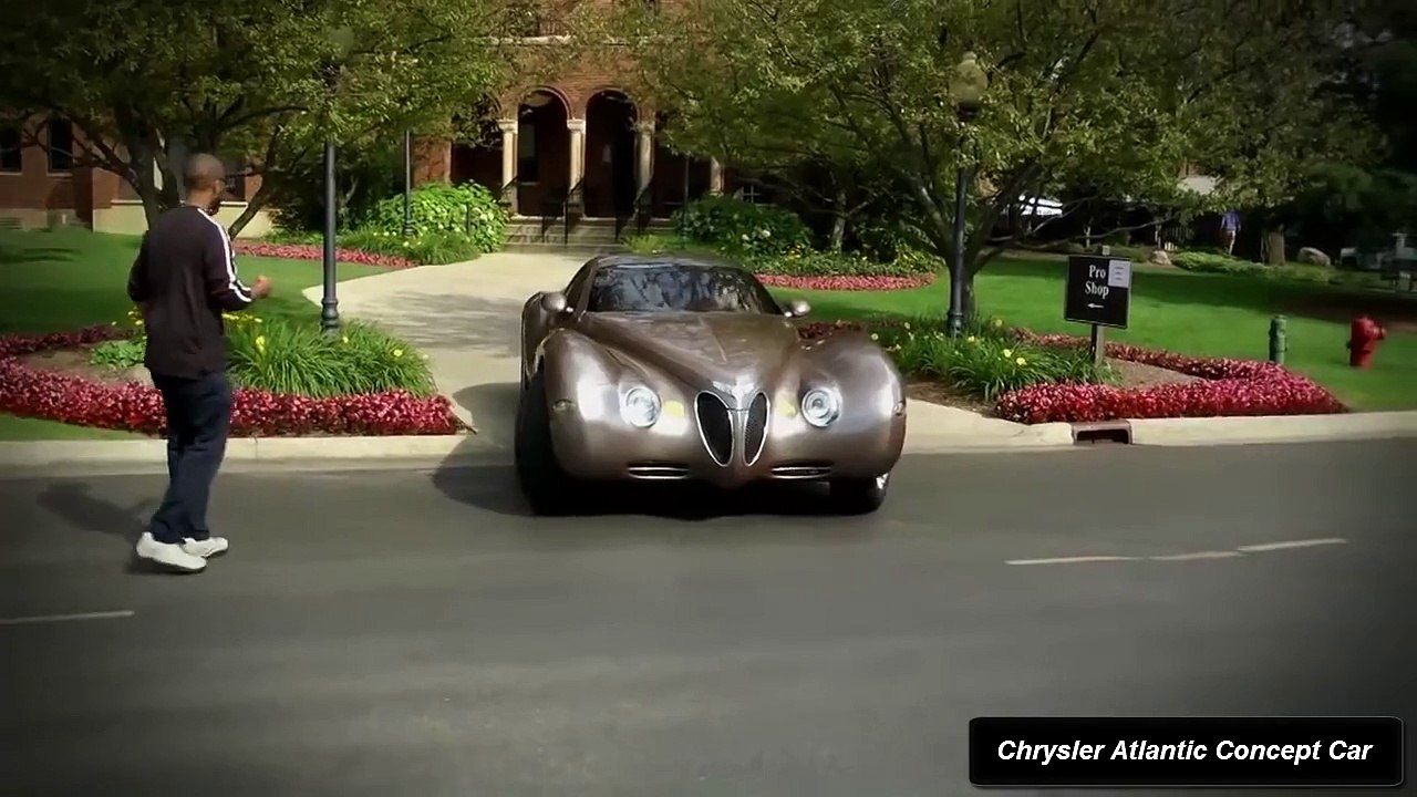 Chrysler Atlantic Concept Car Driving