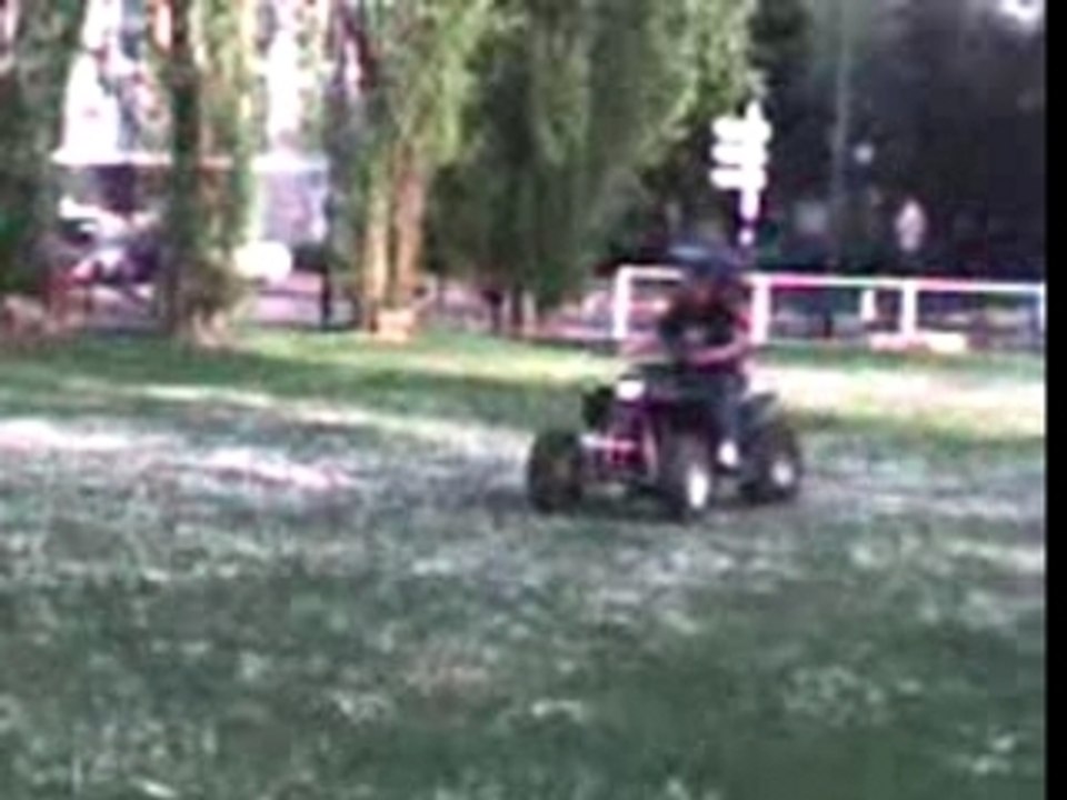 Rekta en roue avec Grosac en 200 blaster