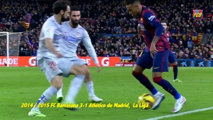 Les cinq dribbles de folie de Neymar