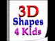 Learn The Names Of Shapes For Children Geometric preschoolers kindergarten Teach 3D