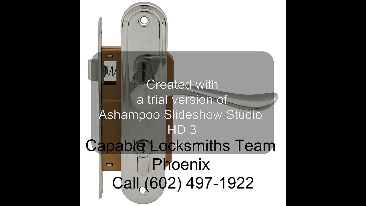 Capable Locksmiths Team Phoenix AZ http://www.capablelocksmith.com