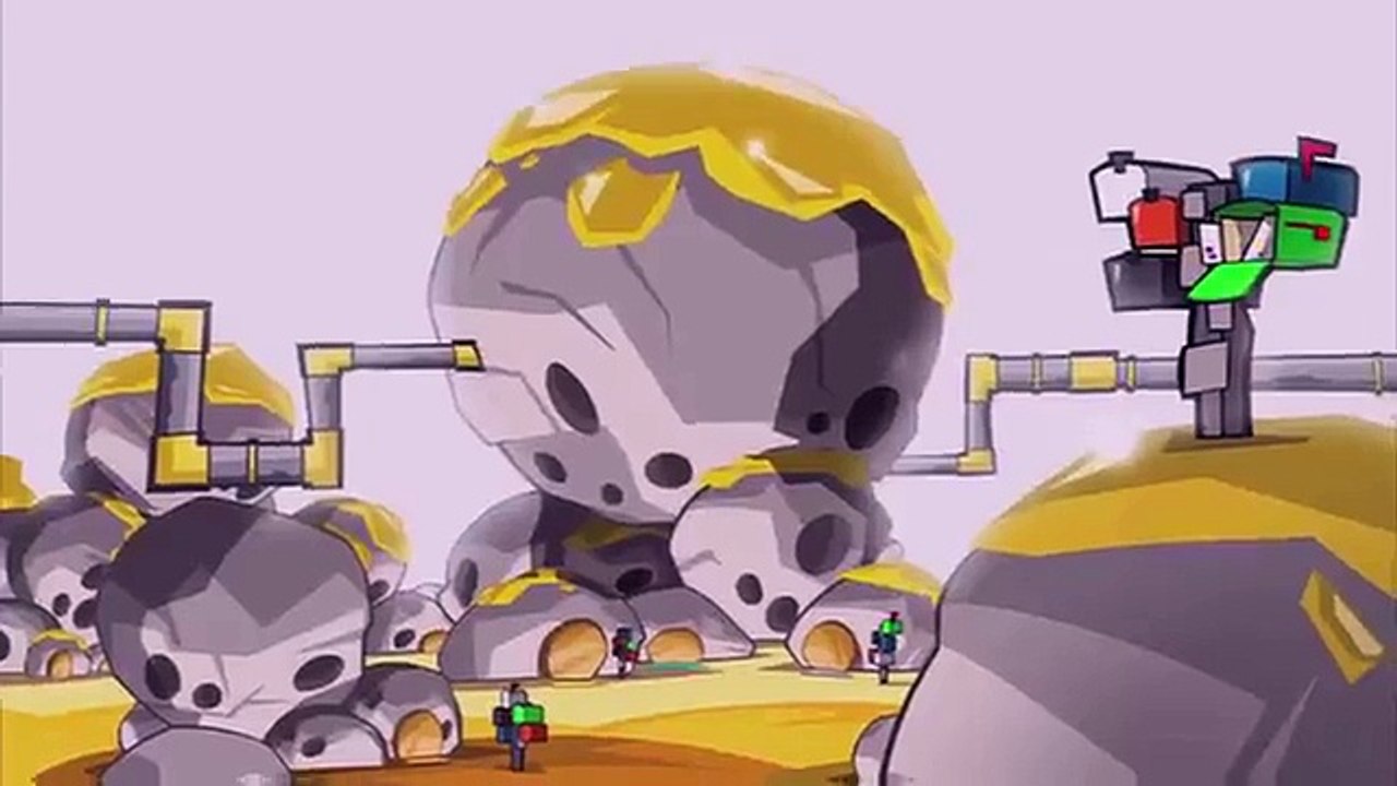 La ducha de lava | Mixels | Cartoon Network