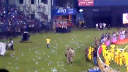 India Vs Southafrica 2nd T20 Through Bottal Incident at Barbati stadium-Cuttack