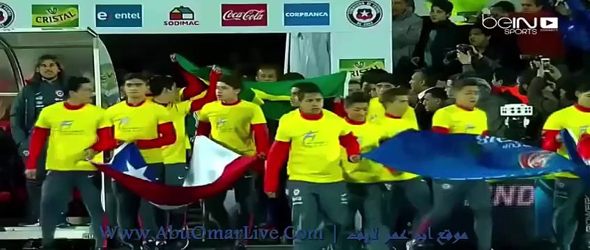اهداف تشيلي 2 _ 0 البرازيل بتصفيات كاس العالم | بتاريخ 09 اكتوبر 2015 | بتعليق عربي بجوده HD |