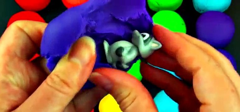 Play-Doh Surprise Eggs Minnie & Mickey Mouse Disney Frozen Peppa Pig Cars 2 Hello Kitty FluffyJet [Full Episode]