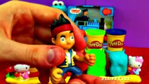 Play Doh Learn 2 Count Jake Neverland Pirates Sonic The Hedgehog Mickey Mouse HelloKitty T