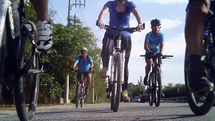 Mountain biking , 45 km, 28 bikers, Trilha da Cachoeira do Triângulo, Taubaté, SP, Brasil, 28 amigos, parte(40)