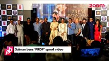 Salman Khan bans 'Prem Ratan Dhan Payo' spoof video - Bollywood Gossip