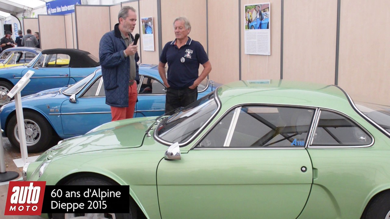 60 ans d'Alpine : l'Alpine A110 1600 SX - Reportage vidéo Auto moto 2015