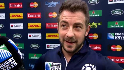 Tryscorer Laidlaw: 'Victory is for the fans'