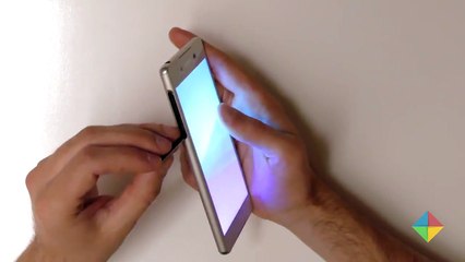 Unboxing a oscuras Sony Xperia Z3+